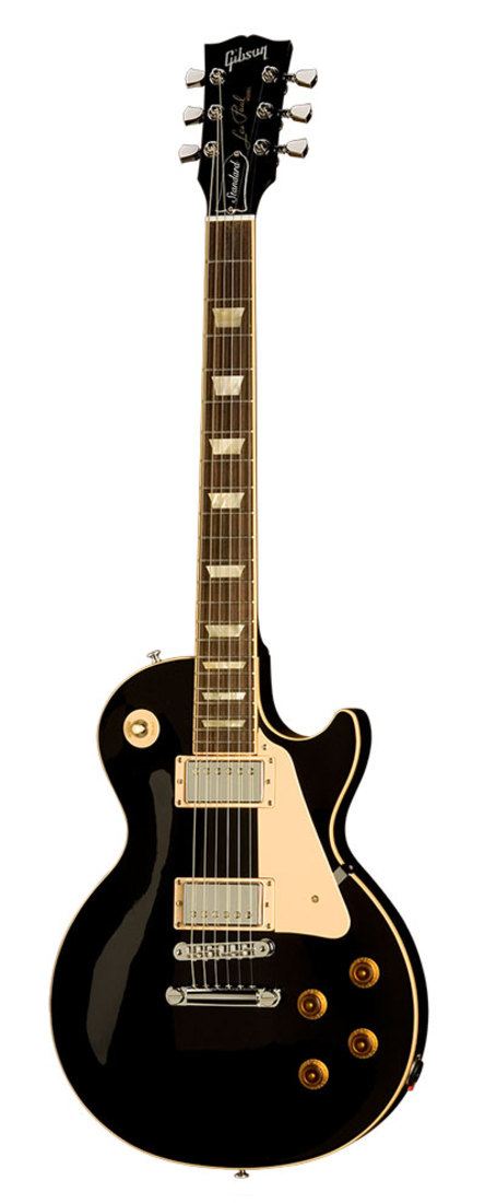 ebony epiphone les paul standard plain top electric guitar. Gibson+les+paul+standard+
