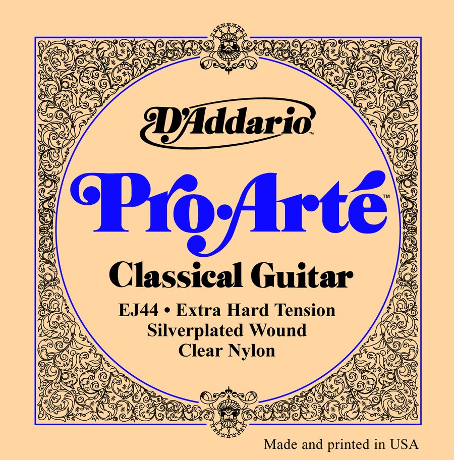 D Addario Classical Guitar Strings Pro Arte EJ44 Extra Hard Tension d-addario-classical-guitar-strings-pro-arte-ej44-extra-hard-tension