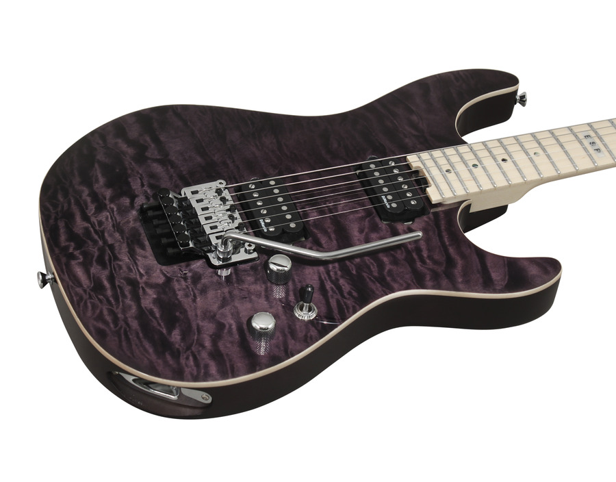 ESP Guitars E-II ST-2 Maple Stained Black