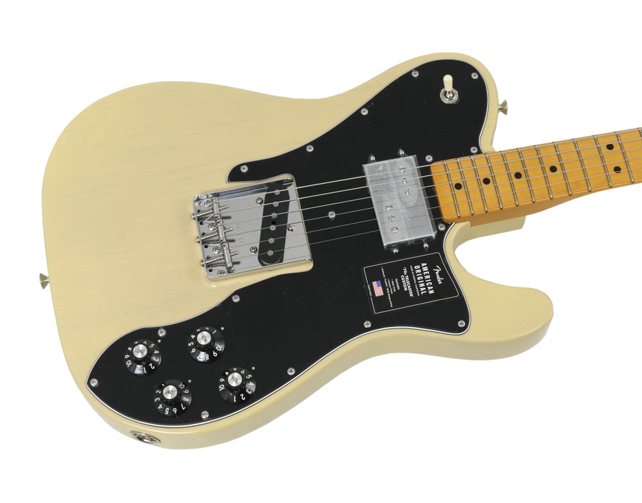 Fender American Original 70s Telecaster Custom Vintage Blonde 2022