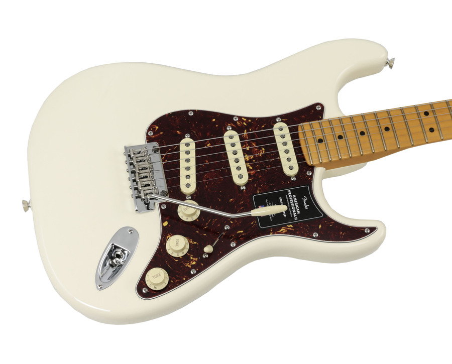 Fender American Professional II Stratocaster Olympic White 2023