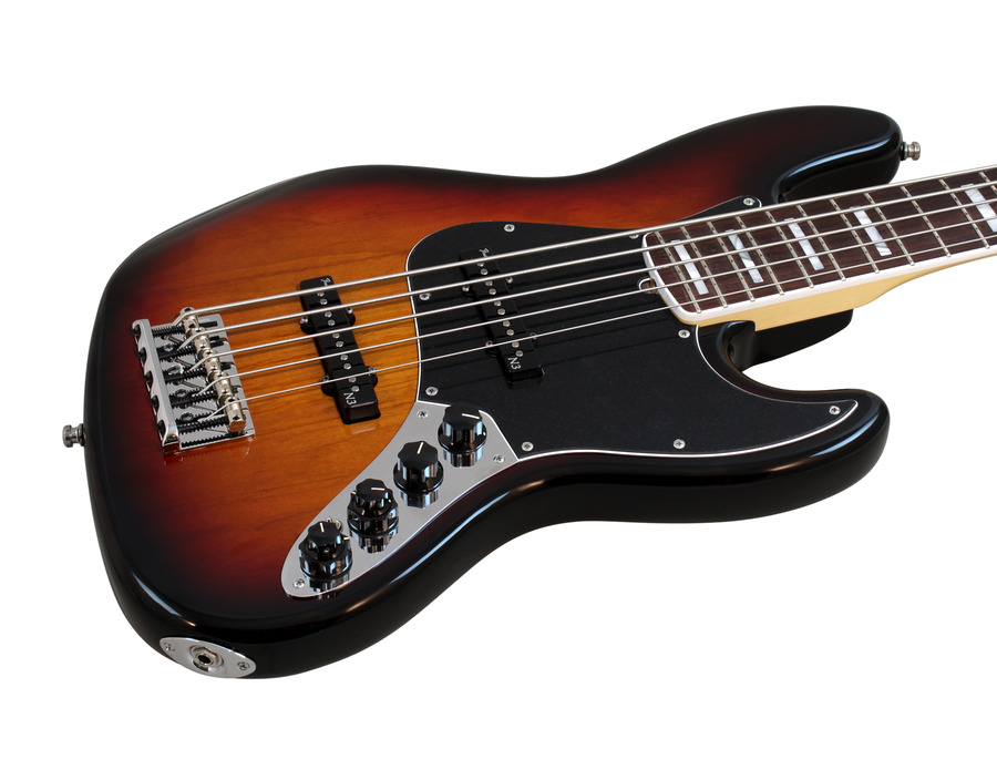 Fender American Deluxe Jazz V Bass 3-Color Sunburst