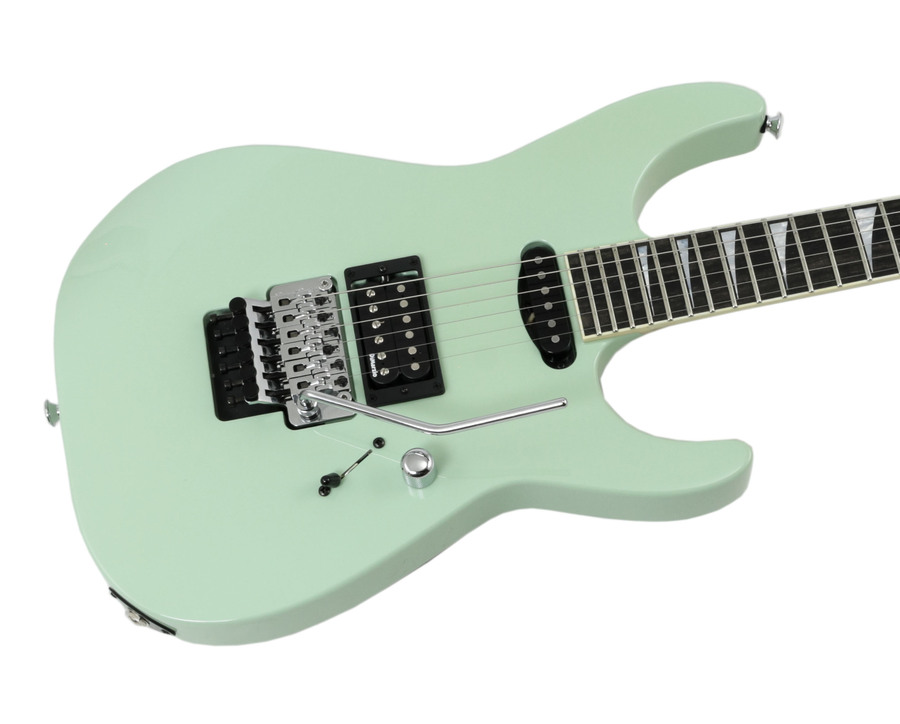 Jackson Custom Shop SLHS Soloist Reversed Headstock Surf Green