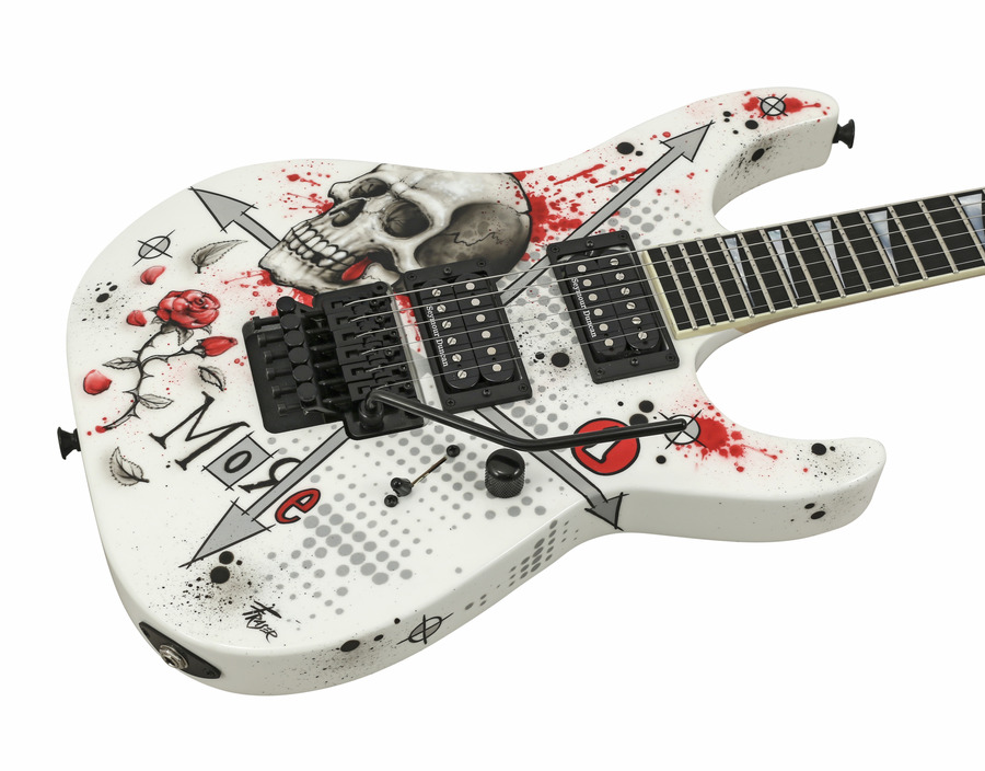 Jackson Custom Shop SL2H Polka Trash #1 Craig Fraser