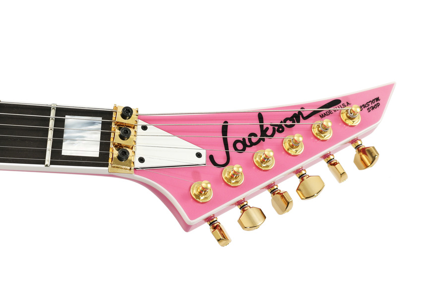 FERNANDES STJ カスタム Jackson風カスタム品 ピンク ギター