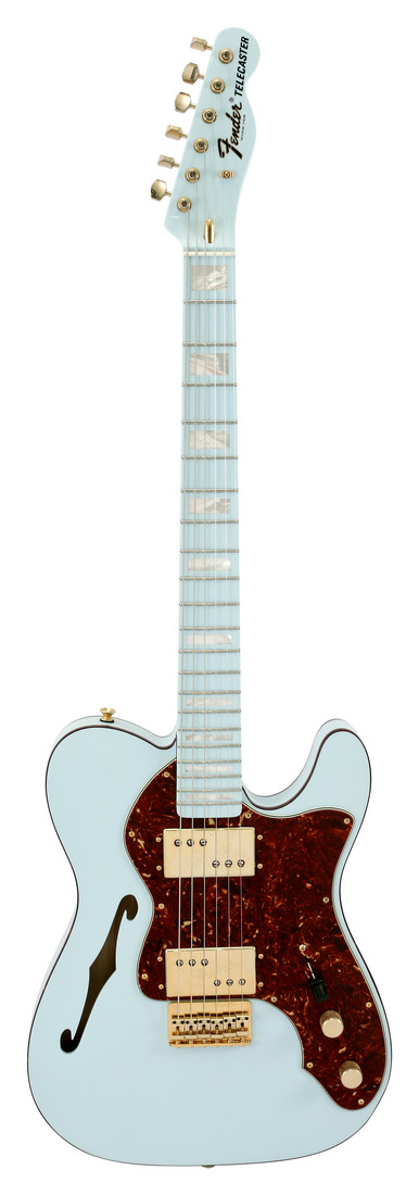 Fender Custom Shop 72 Telecaster Thinline Sonic Blue Masterbuilt
