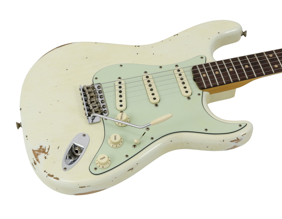 Fender Custom Shop 2017 1960 Stratocaster Relic Aged Olympic