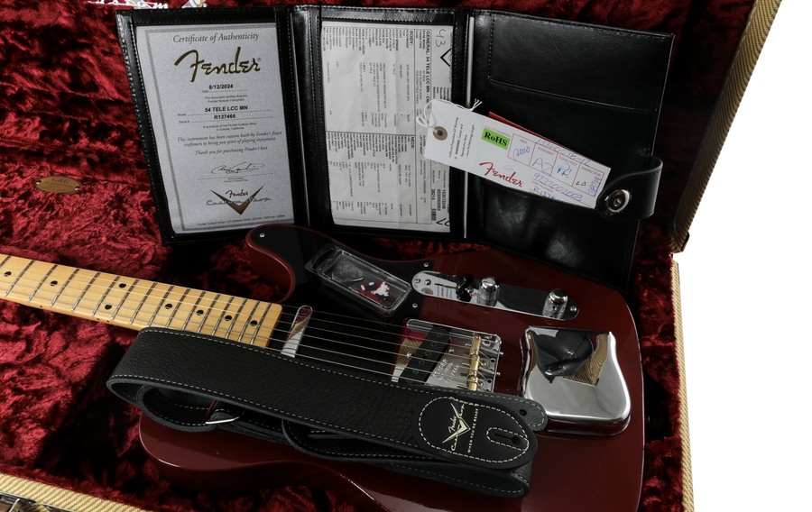 Fender Custom Shop 54 Telecaster Deluxe Closet Classic Cimarron Red