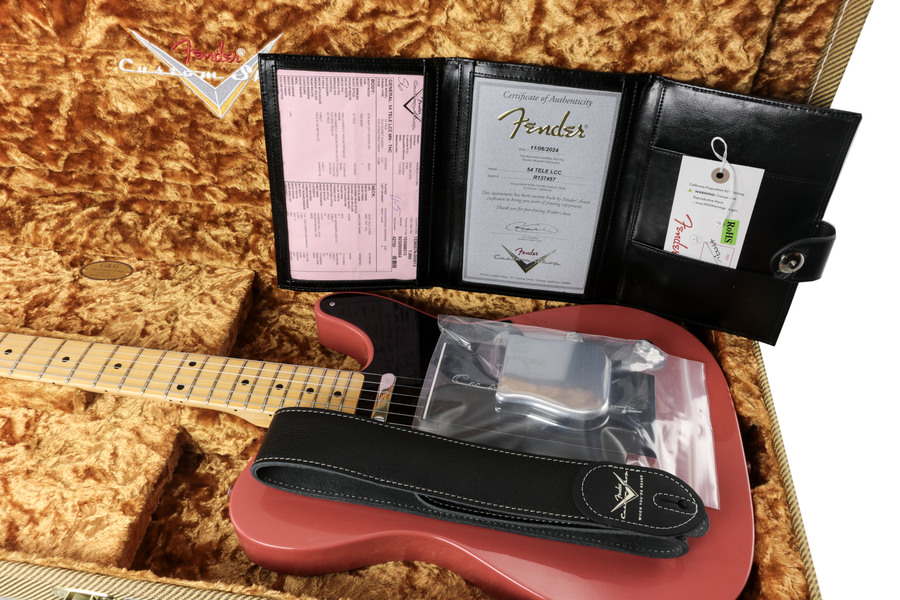 Fender Custom Shop 54 Telecaster Deluxe Closet Classic Tahitian Coral Fender Custom Shop 54 Telecaster Deluxe Closet Classic Tahitian Coral