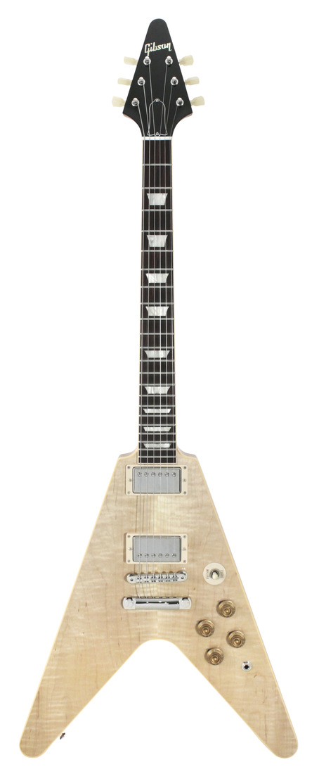 Gibson Custom Shop Limited Run Figured Flying V Natural
