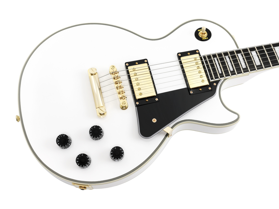 Epiphone Les Paul Custom in Alpine White