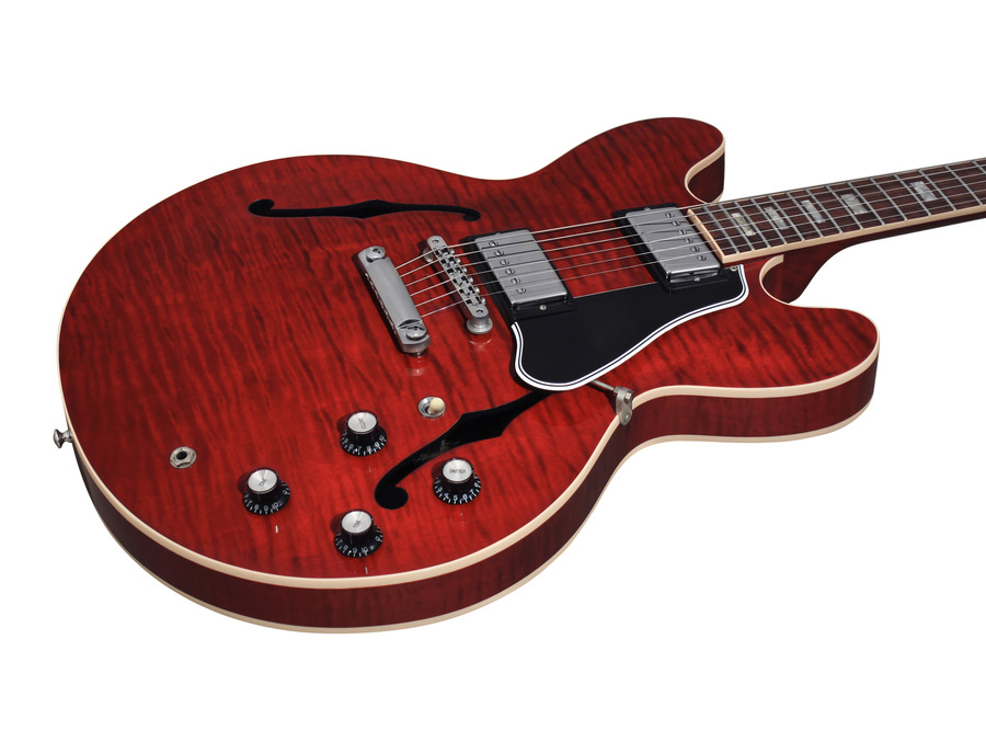 Gibson Memphis ES Style 335 Figured, 390 Neck Wine Red 2015