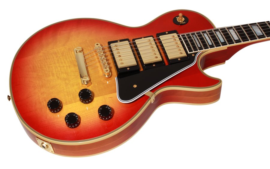 【あす楽対応】 Gibson Custom Shop 70s Les Paul Custom 3 Pickup Heritage ギター