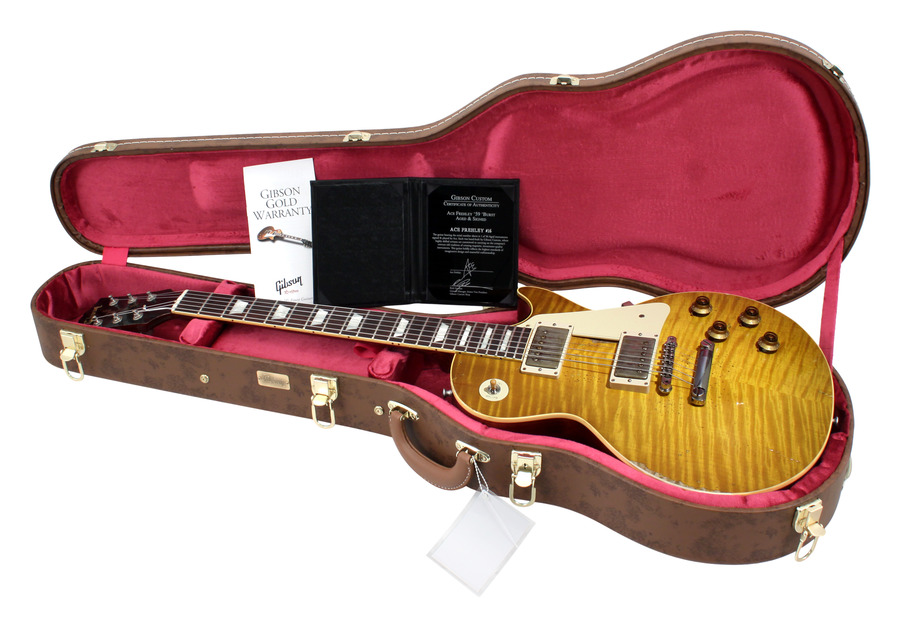 Gibson Custom Shop Ace Frehley 1959 Les Paul Standard Aged Signed