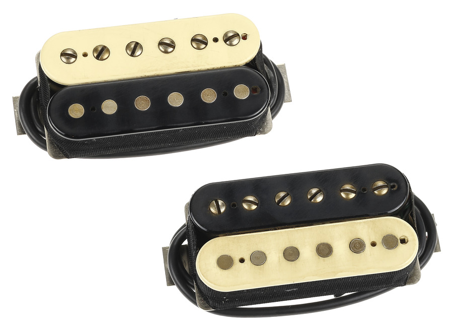 Bare Knuckle Pickups Bare Knuckle Rebel Yell Zebra Aged Cream Set