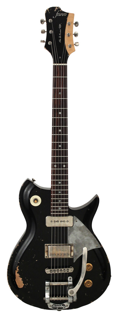 Fano RB6 Bigsby Black Over Gold