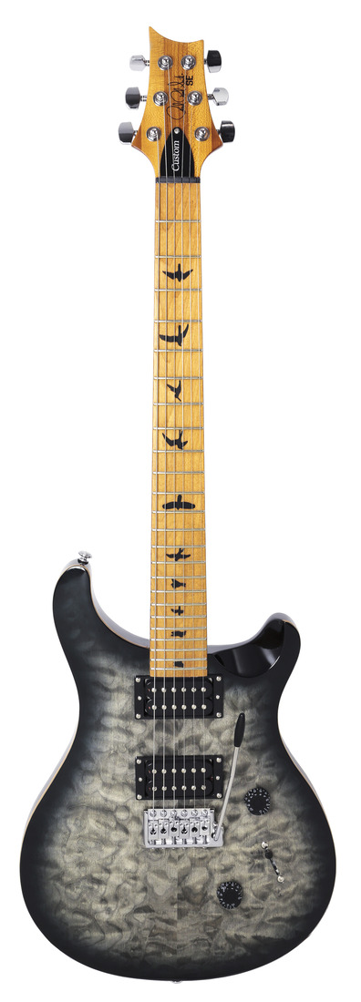 Paul Reed Smith Se Custom 24 Roasted Maple Charcoal Burst Ltd Edition