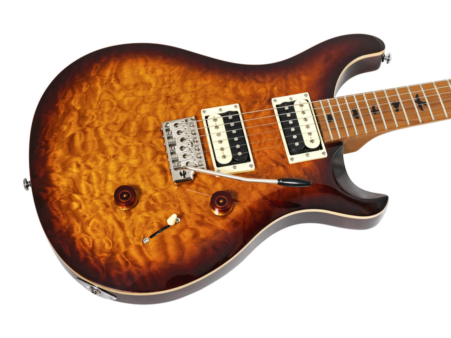 Paul Reed Smith Se Custom 24 Roasted Maple Limited Edition Tobacco Sunburst