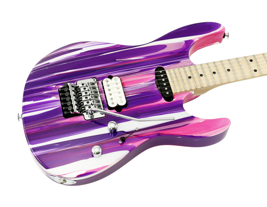 Suhr Custom Modern 80s Purple Drip