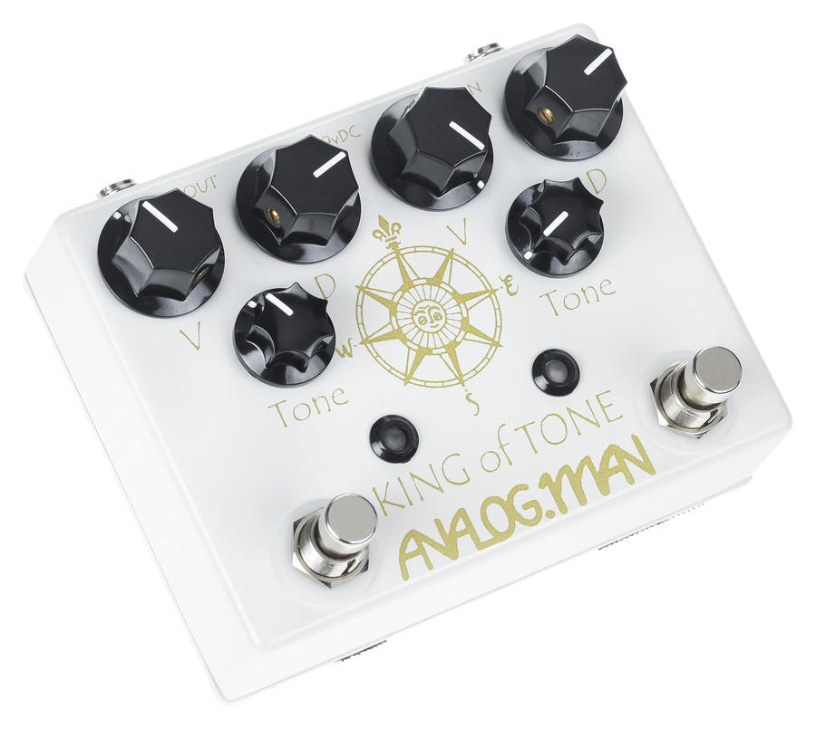 Analog Man King of Tone White希少 Analog Man King of tone v.4 limited white White limited | Reverb