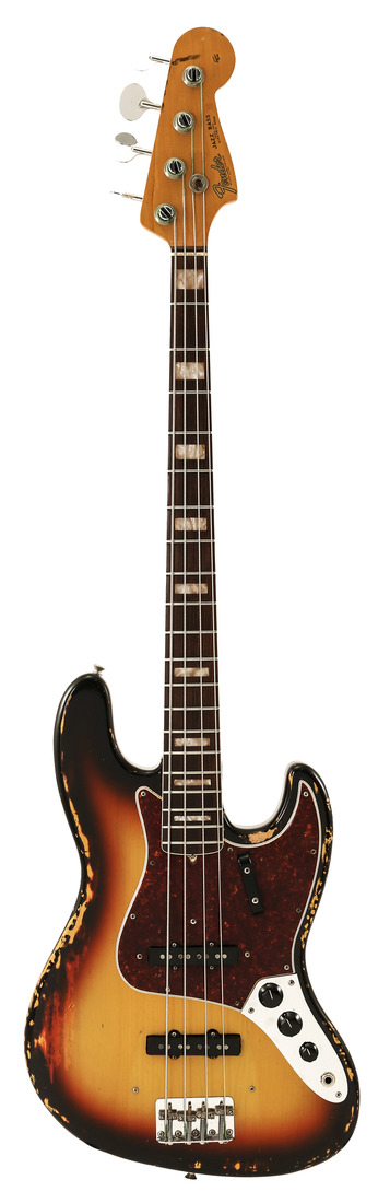 Vintage Fender Jazz Bass Sunburst 1966