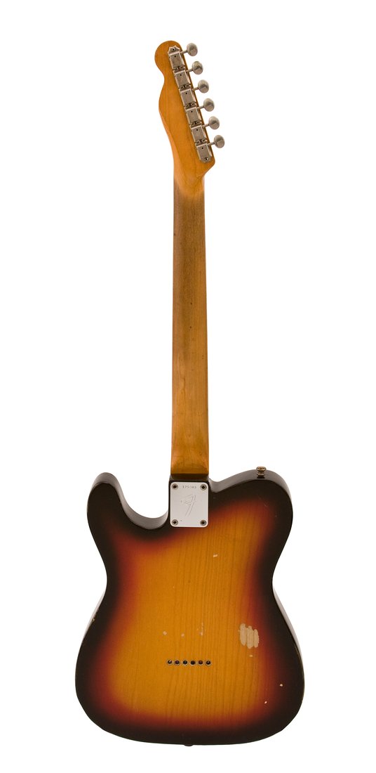 Vintage Fender Fender 1966 Telecaster Sunburst Maple Cap Neck