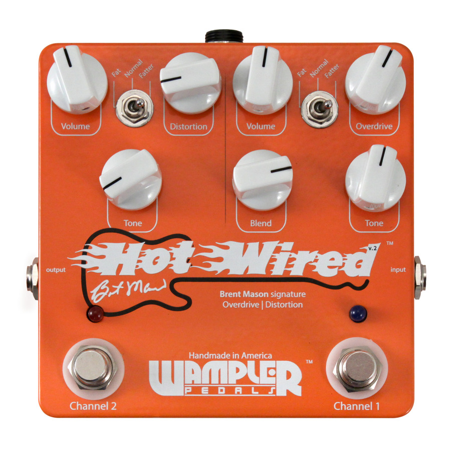 ギター Wampler Pedals Brent Mason Hot Wired v2 Wampler Pedals Brent Mason Hot Wired v2